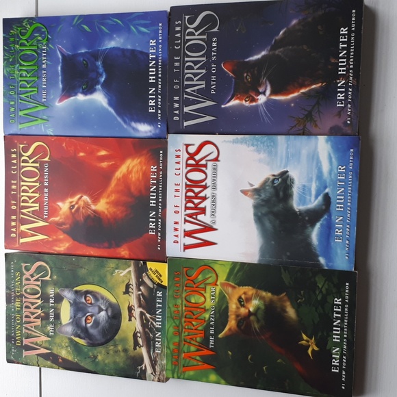 Warrior Cats Dawn of Clans 1 to 6 - Picture 1 of 7
